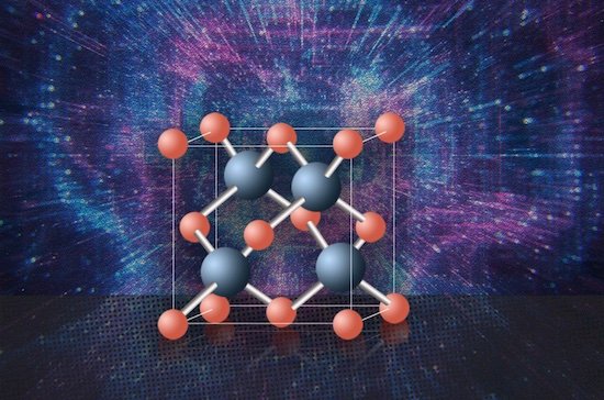 Atomic structure of c-BA. 