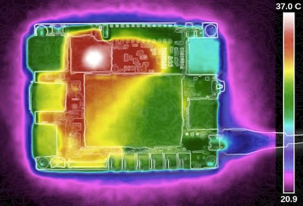 Thermal profiling of a PCB