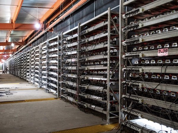 Some of the largest cryptocurrency mining farms are based in China