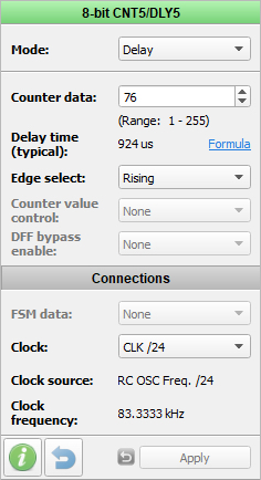 CNT5 configuration