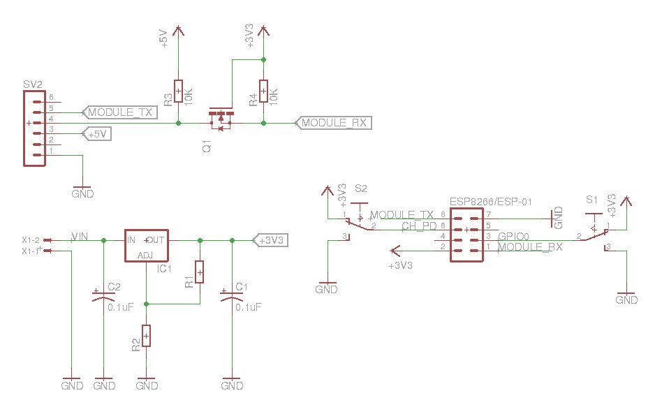 ESP8266 BreakOut Board Diagram ESP8266 BreakOut Board Diagram