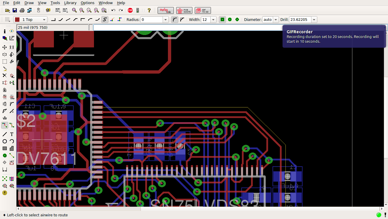 Change wire bend style using mouse left button 