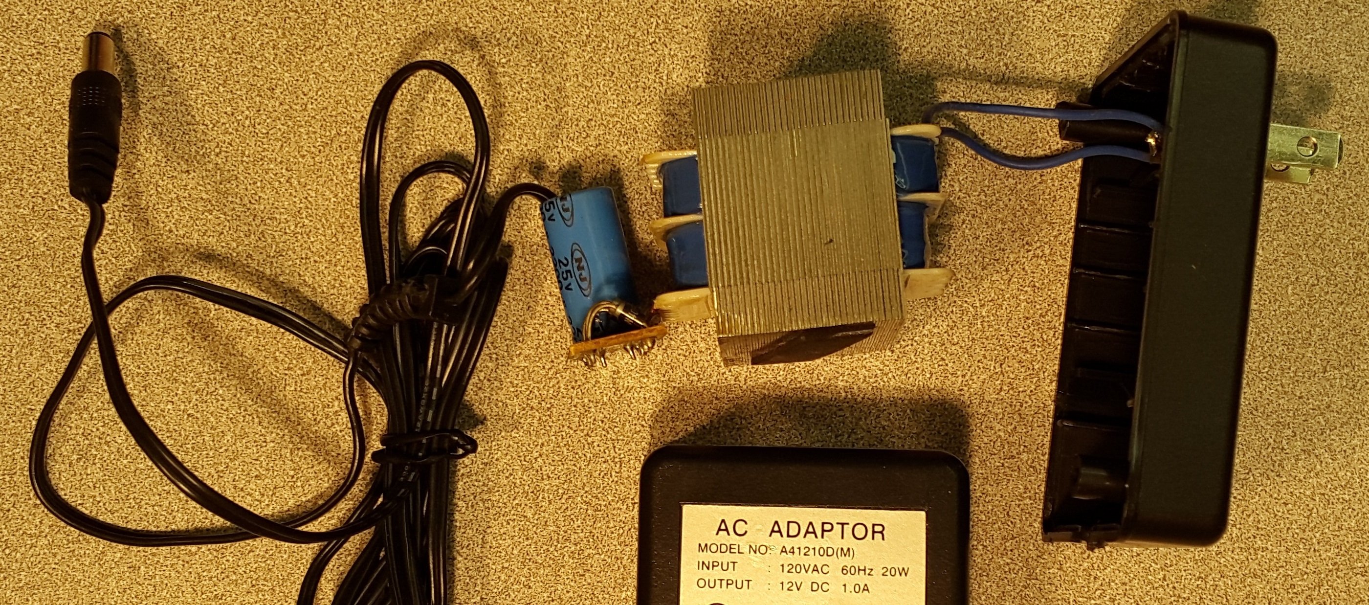 Full Circuit of AC-DC Adaptor