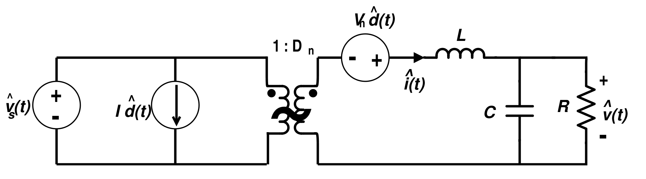 Linear Circuit Model for Buck Converter