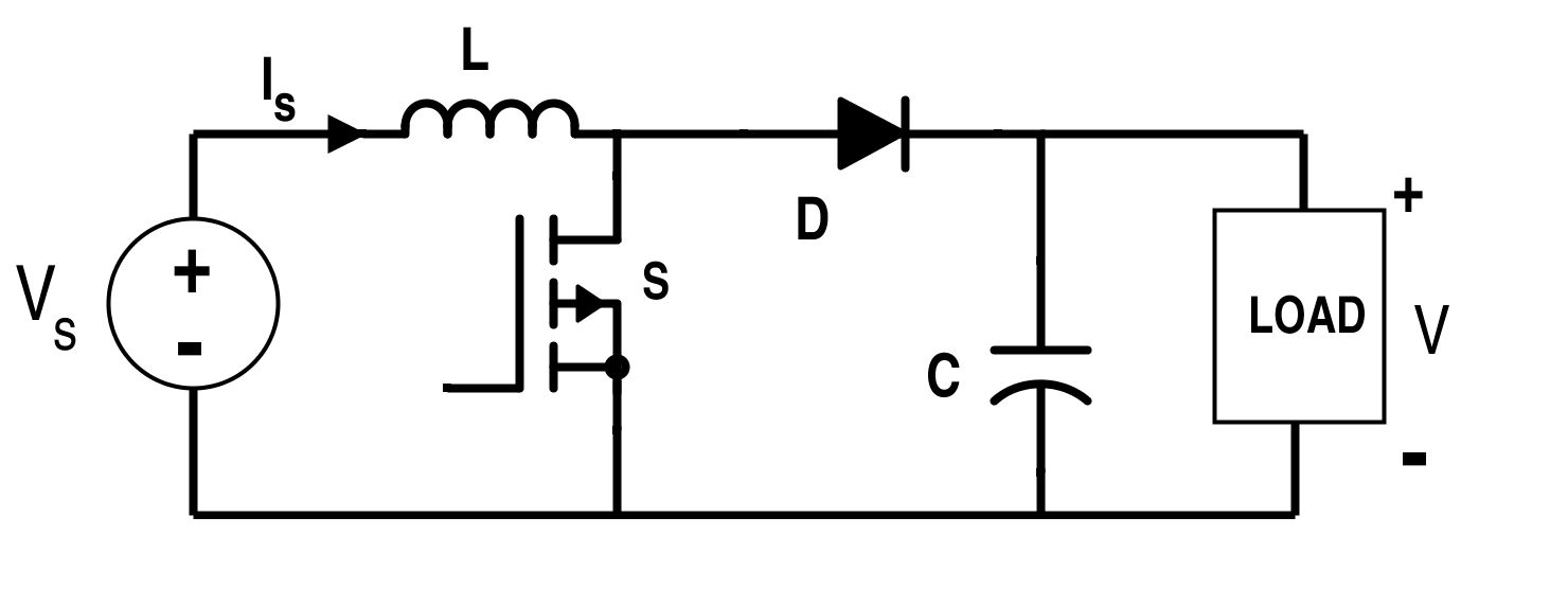 Switching Converter Circuit for Boost Converter