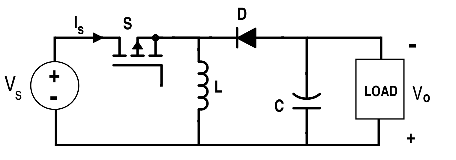 Switching Converter Circuit for Buck-Boost Converter