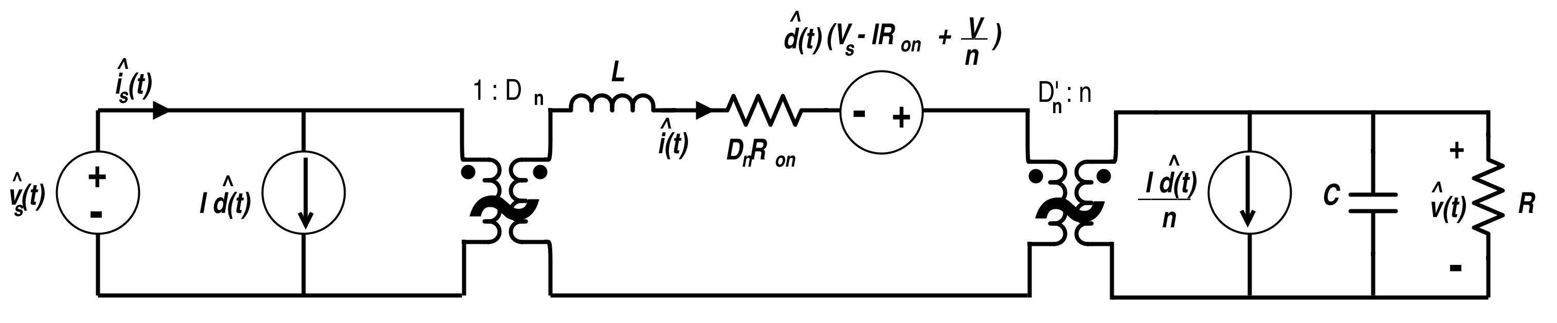 Linear Circuit Model for Flyback Converter