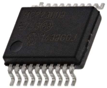 MCP23008-E/SS,I/O Expanders,IC I/O EXPANDER I2C 8B 20SSOP