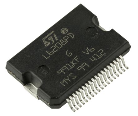 L6208PD,Motion Motor Controllers,IC MTR DRV BIPOLAR 8-52V 36PWRSO