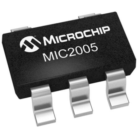 MIC2005A-1YM5-TR,Power Distribution Switches, Load Drivers,IC PWR SWITCH P-CHAN 1:1 SOT23-5