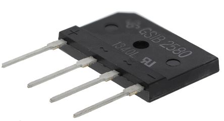 GSIB2580-E3/45,Bridge Rectifier,Diode Rectifier Bridge Single 800 Volt 3.5A 4-Pin Case GSIB-5S Tube