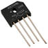 KBU4B,Rectifiers, Bridge,Bridge Rectifier Diode Standard Single Phase 100V 4A KBU