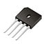 GBU810,Rectifiers, Bridge,Bridge Rectifier Single Phase Standard 1 kV 8A Through Hole SIP-4 GBU