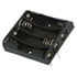 UM-4,Holders & Clips,4x AAA Battery Holder with PC Pins