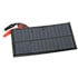 PEP20,Solar Panels,7.2 Volts 200mA Solar Panel with 20" Alligator Clip Leads