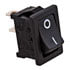 R13-66A-B-02-R,Rocker,SPST Rocker Switch ON-OFF Snap-In 10A@125VAC 6A@250VAC Black