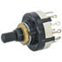 CKBZBC9.2GA,Rotary,2 Poles 6 Positions 180° Rotary Switch D-Shaft 150mA 250V AC/DC