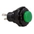 R13-502A-05-BG,Pushbutton,Switch Push Button Single Pole Single Throw Off Momentary (On) Green 3 Amp R13-502A-05-BG