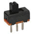 3450XBB-4,Slide,0.3A 125V AC SPDT on-on Slide Switch