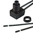 40-4325-00,Pushbutton,Pushbutton Switch SPST Black Button 14V 10A Standard Rear Panel Mount Wire Leads