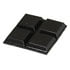 BS-32-100,Rubber Feet,Black Square Tapered Rubber Feet 0.50 x 0.12 Adhesive Back (100 Pack)