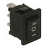 R13-66D-02,Rocker,Rocker Switch On Off On Single Pole Double Throw Quick Connect Rocker 16 Amp 250 Volt AC