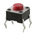 1825910-7,Tactile,Tactile Switch SPST-NO Top Actuated Red Button Through Hole 24 VDC 50mA