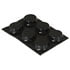 BS-1R-100/SJ5012,Rubber Feet,Black Round Rubber Protective Feet 0.5"Dia x 0.14"Thick (100 Pack)