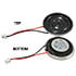 CE-2808B36,Micro Speakers,Micro Round 8 Ohm Mylar Speaker 92 dB 2 Watt 1.5" Wires