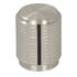 42008-1-R,Metal/Aluminum,Knob 1/8" Shaft .50" D 42008-1 Bright Aluminum .50" D X .625" H