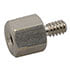 4530-440A,Spacers & Standoffs,.250" Hex Female Standoff 4-40 Thread 0.250" Length Aluminum