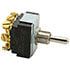 HM254-73,Toggle,Toggle Switch 3PDT ON-OFF-ON Rear Panel Mount 15A 125VAC Screw Terminals