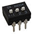 210-3,DIP,Low-Profile DIP Switch Slide Raised 3 Position SPST 6-Pin DIP