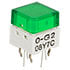 B3W-9000-G2G,Tactile,SPST-NO Green Illuminated Tactile Switch OFF-MOM Through Hole 50mA 24VDC