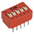 206-5,DIP,DIP Switch 5 Position Raised Slide SPST 10-Pin