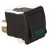 K2ABHLCADA,Rocker,DPST Rocker Switch with Green Indicator