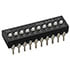 210-10,DIP,Low-Profile DIP Switch Slide Raised 10 Position SPST 20-Pin DIP