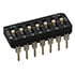 210-7,DIP,Low-Profile DIP Switch Slide Raised 7 Position SPST 14-Pin DIP