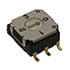 CS-7-14TB-JVP,DIP,Dip Switch SP4T 4 Position Surface Mount Rotary for Tool 100mA 5VDC