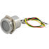 1241.3672,Pushbutton,Industrial Panel Mount Switch Indicator 30mm Aluminum Anodized Red Green Yellow Illuminated Ring