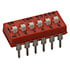 210-6,DIP,Low-Profile DIP Switch Slide Raised 6 Position SPST 12-Pin DIP