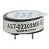 AST-02308MR-R,Buzzers, Magnetic,General Purpose Magnetic Speaker 8 Ohm 100mW 75dB 1500Hz 0.9" Diameter PC Pins