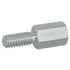 4532-832A,Spacers & Standoffs,.250'' Hex Male/Female Standoffs 8-32 Thread