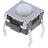 B3F-1070,Tactile,Switch Tactile N.O. SPST Flat Plunger PC Pins 0.05A 24VDC 0.98N Thru-Hole Bag