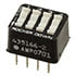 435166-2,DIP,DIP Switch 4 Position SPST Raised Rocker Standard 25mA 24VDC DIP-14