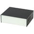 SY0207-R,Metal,Metal Enclosure 2-Piece 7.5" x 9.8" x 3.2" Gloss Black and Ivory