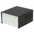 CMC 11914,Metal,Metal Enclosure 2-Piece with Gloss-Black Top 4.0" x 3.3" x 2.2"