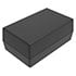 111-BK,Plastic,Enclosure Black 111-BK High-Impact ABS Plastic 2-Piece Design