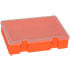 DFR0100-BOXONLY,Plastic,Empty Clear Top Orange Box for Kits and Storage