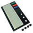 SDTP005,Solderless Breadboards,30 Point Breadboard 1 Terminal Strip 2 Bus Strips 3 Posts